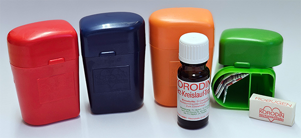 Korodin Taschenboxen, erhältlich in ihrer Apotheke