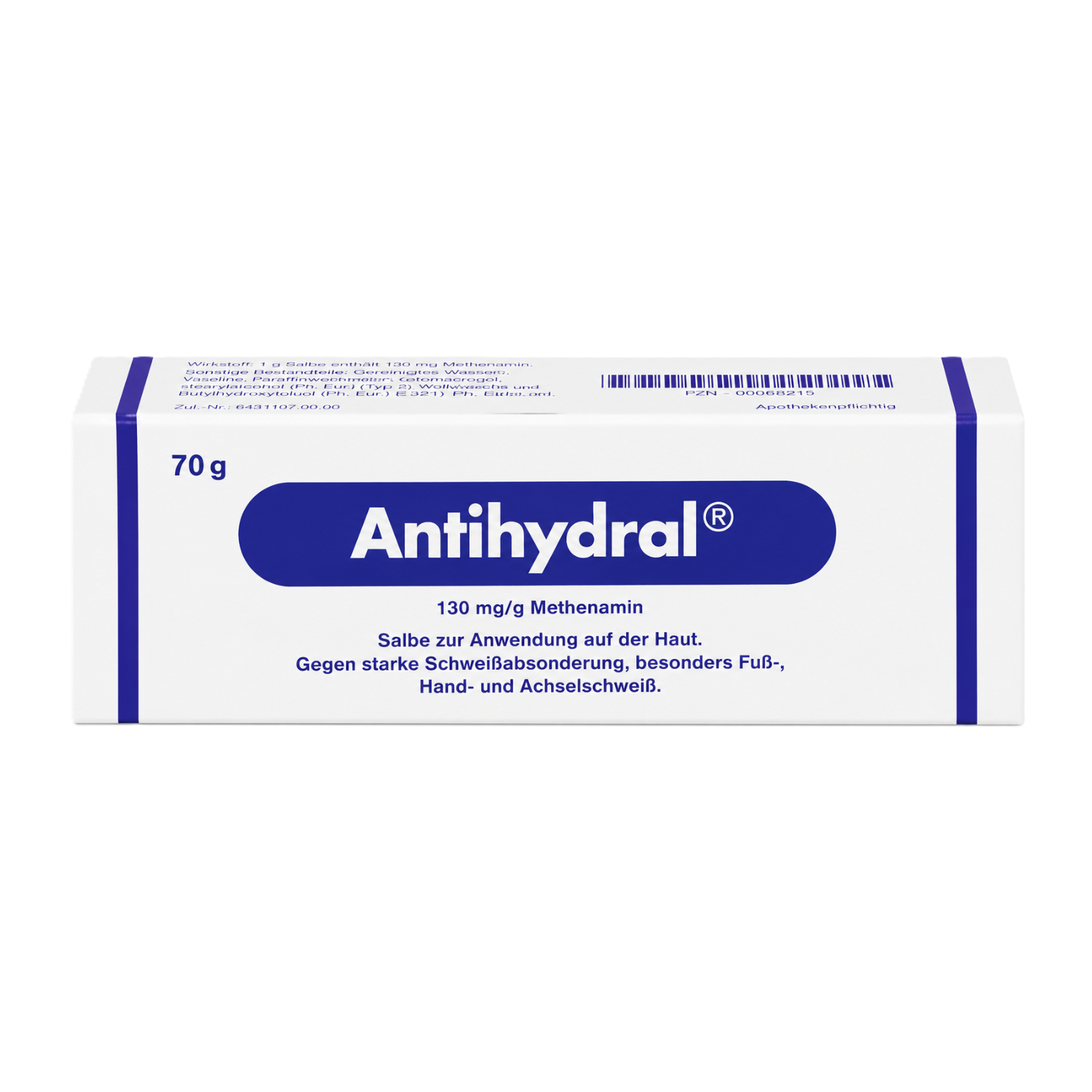 Faltschachtel der Antihydral Salbe